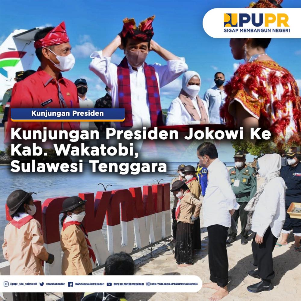 Kunjungan Presiden Joko Widodo ke Wakatobi Sulawesi Tenggara